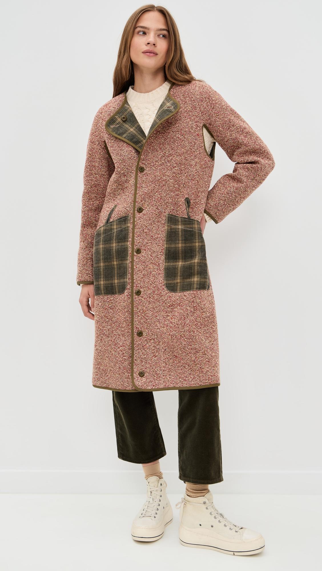 reversible oversized jacket