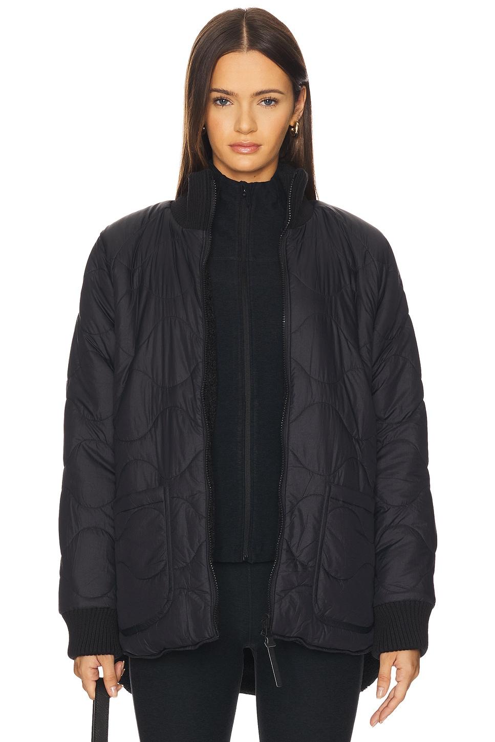 reversible quilted jacket