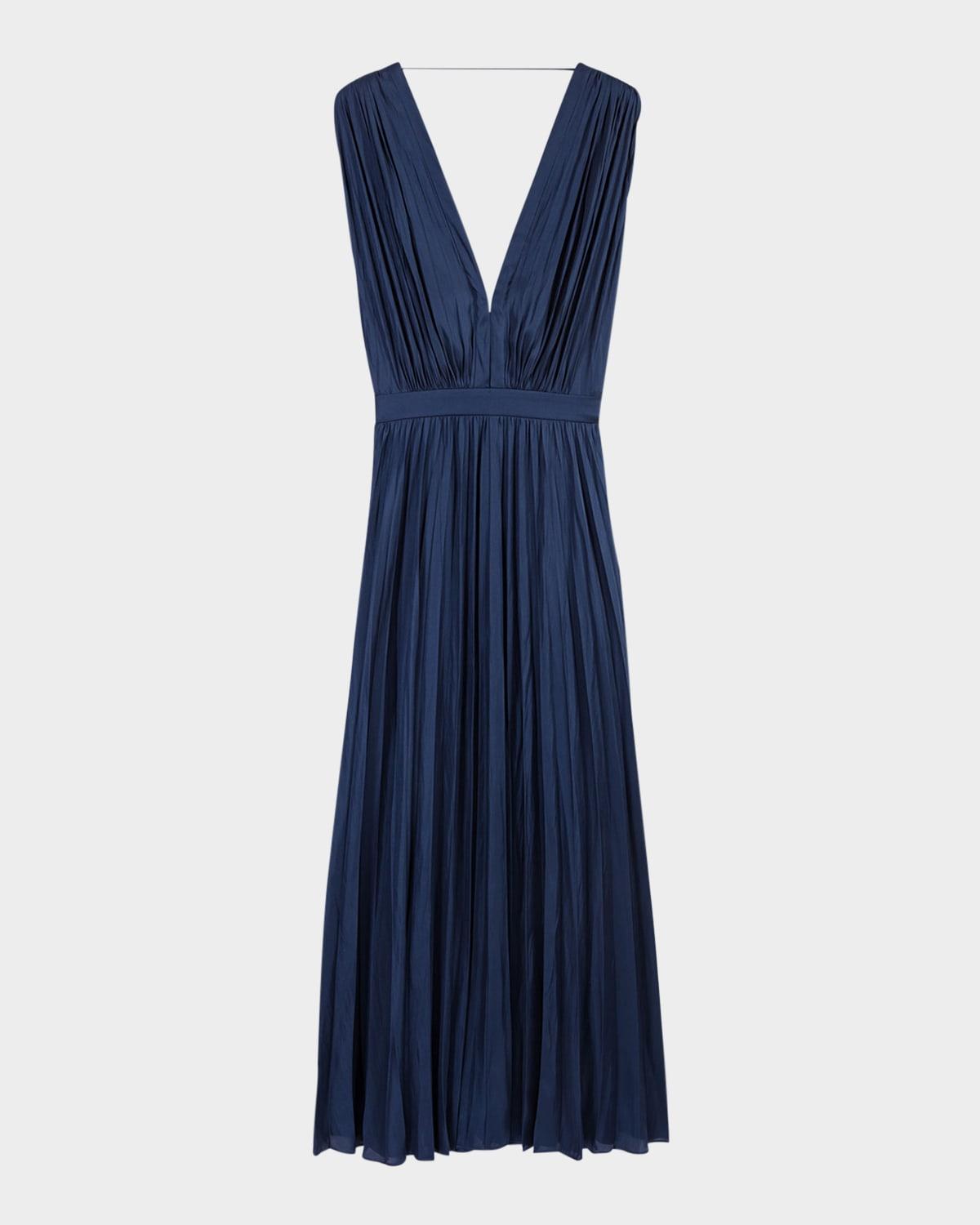 revillou satin maxi dress