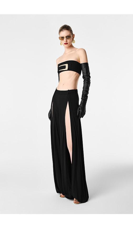 revolve los angeles freya bandeau top in black.