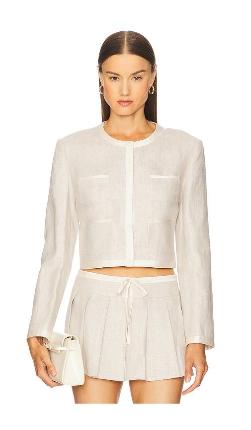 revolve x jj top in light grey.