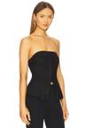 reyes strapless top