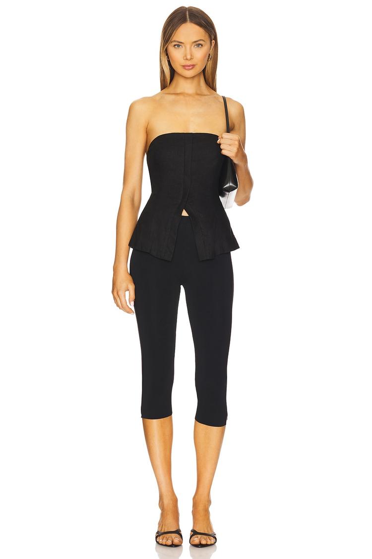 reyes strapless top