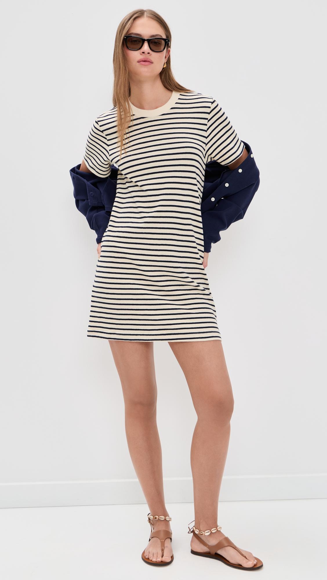 rhett brushed rugby t-shirt dress