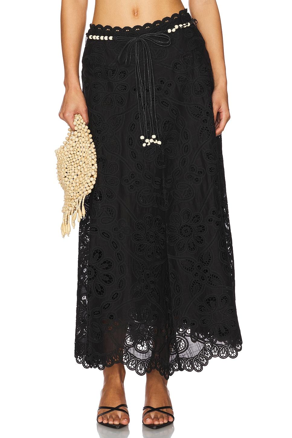 rhiannon embroidered skirt