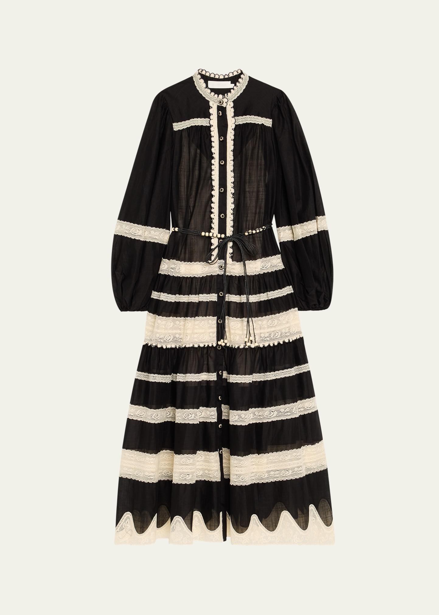 rhiannon lace billow dress
