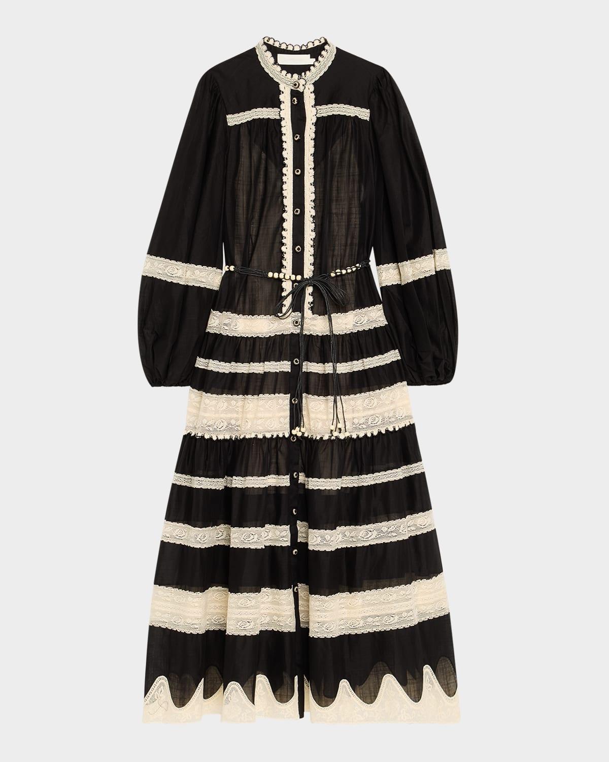 rhiannon lace billow dress