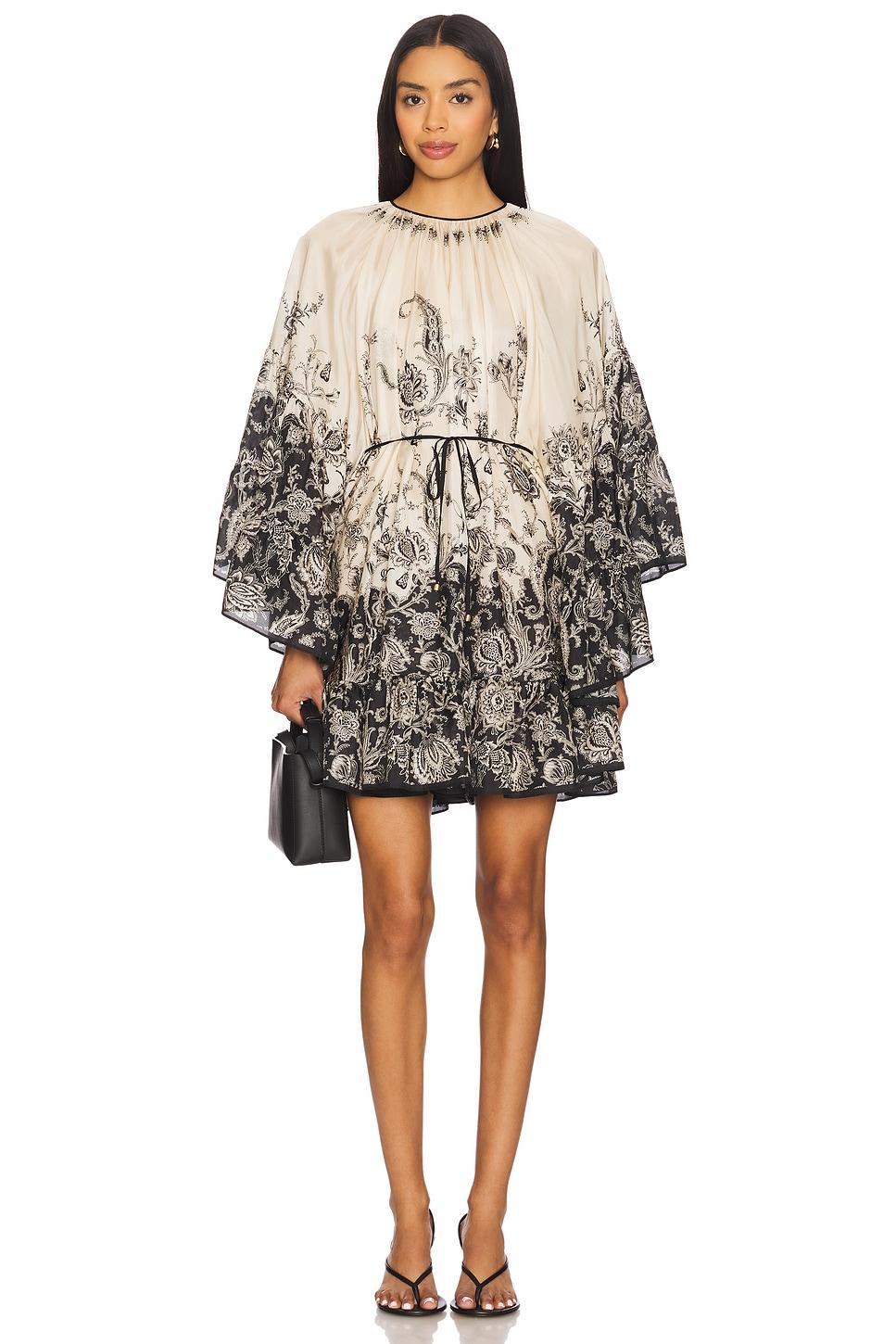 rhiannon lantern mini dress