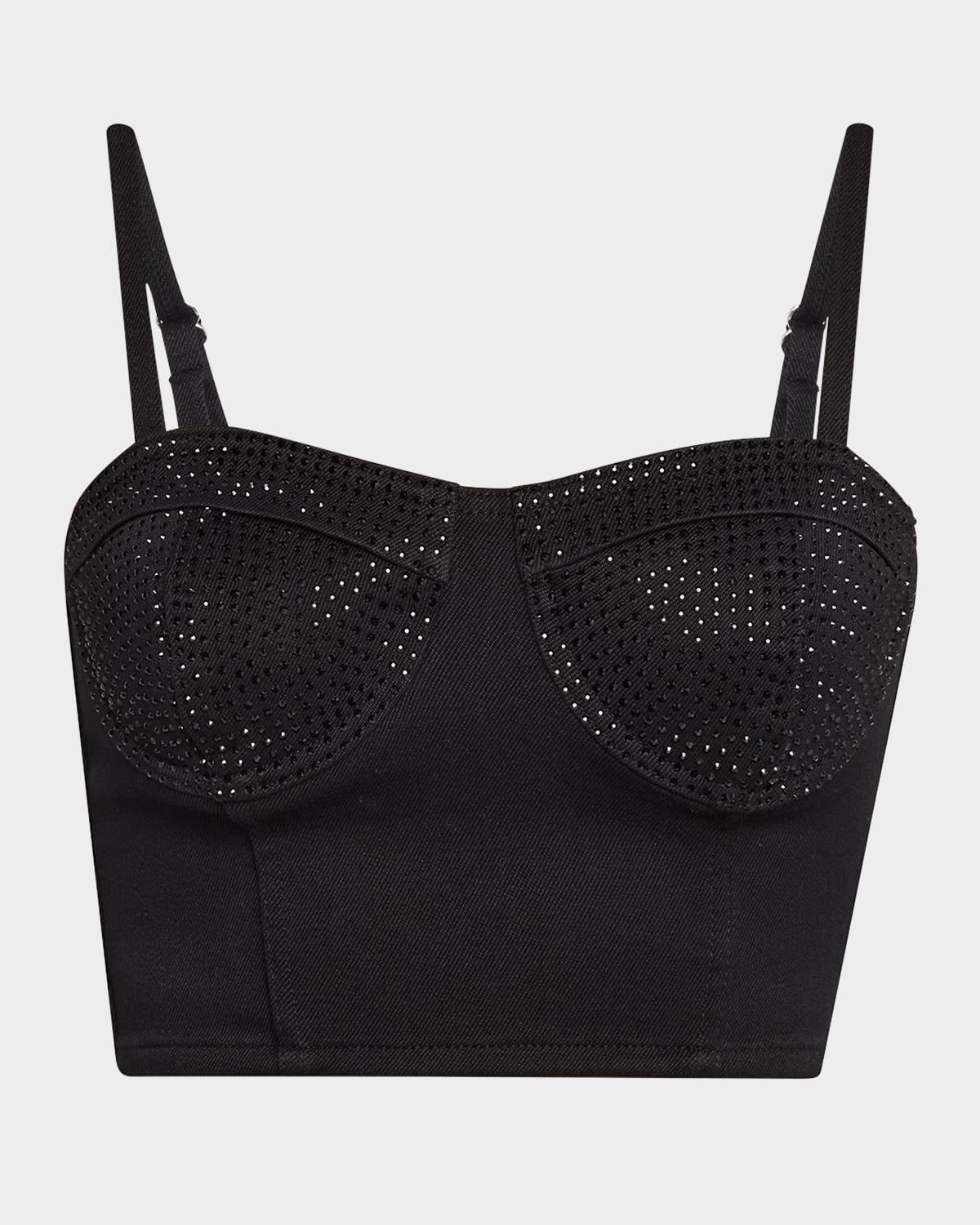 rhinestone corset