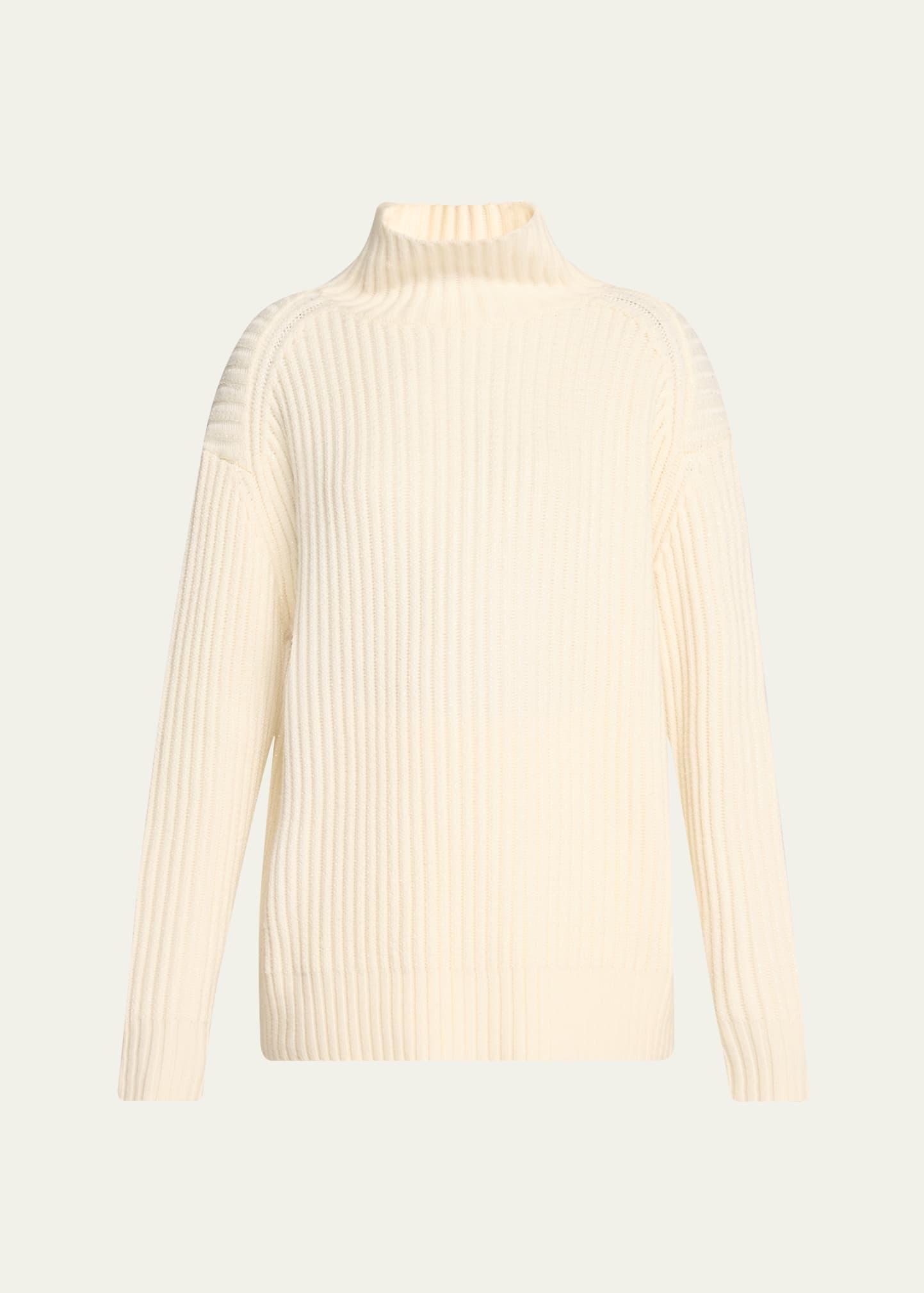 rhinestone turtleneck sweater