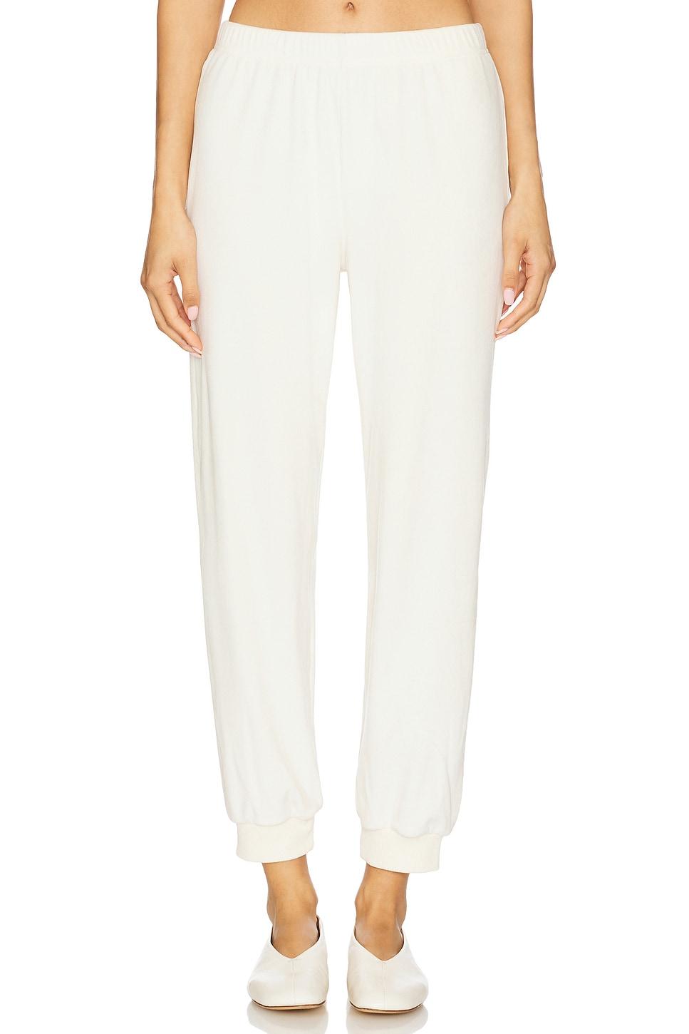 rhys velour jogger