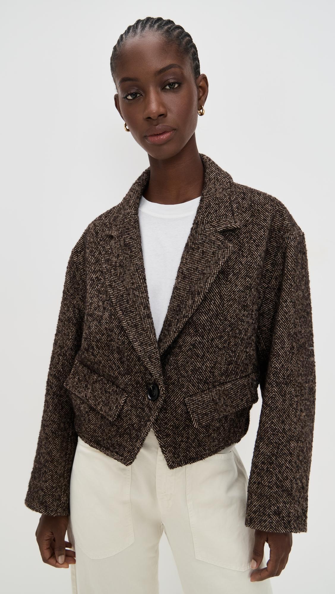 ria cropped back jacket