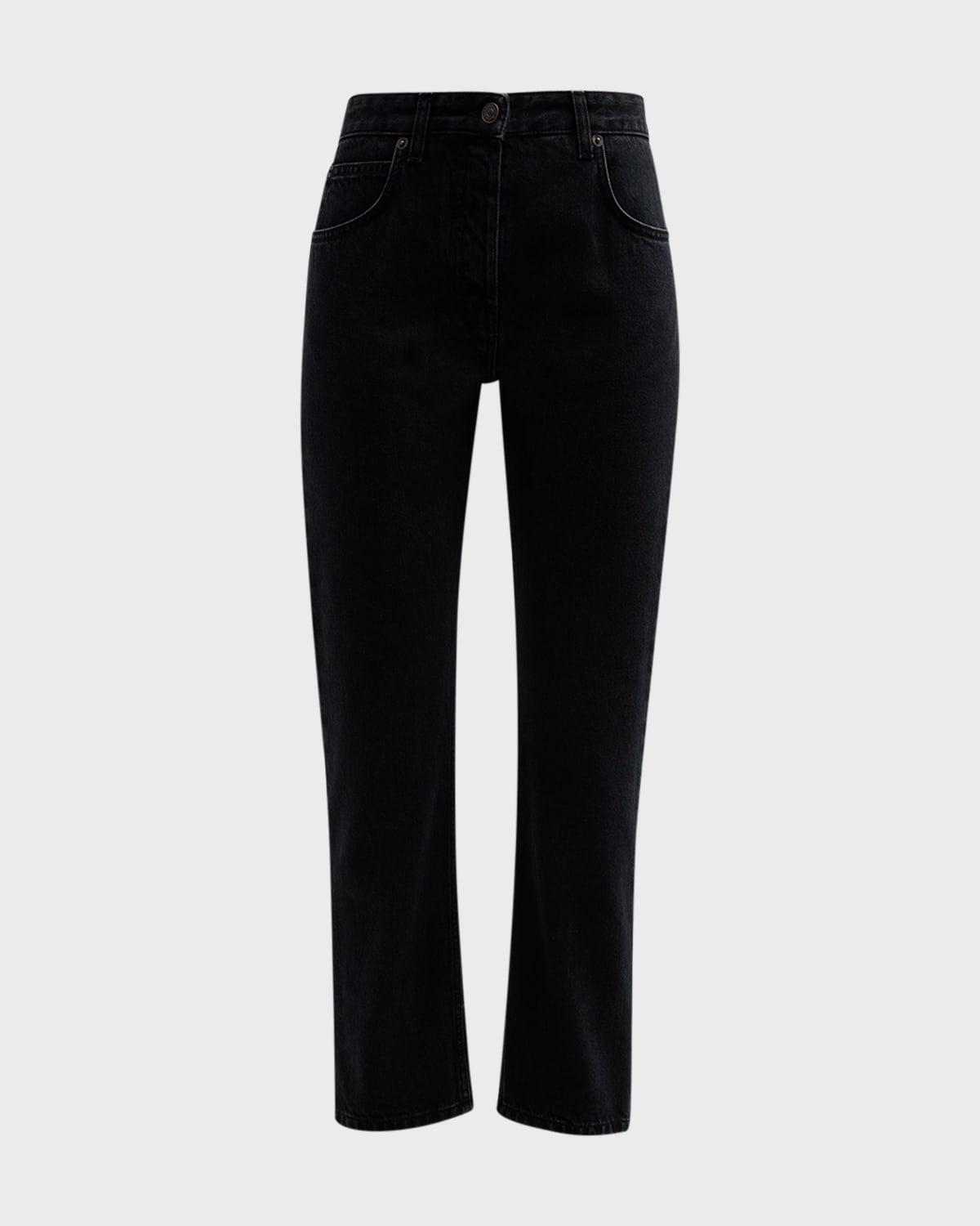 riaco slim-leg crop jeans