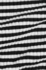 rib-knit bodycon dress
