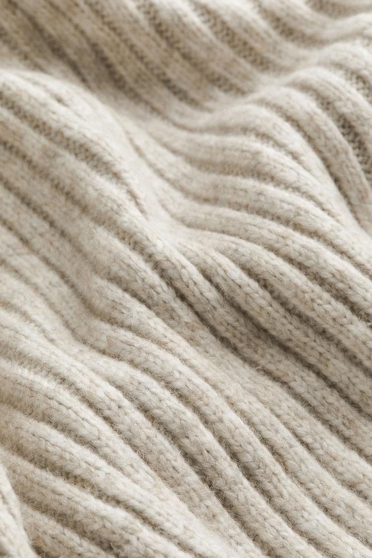rib-knit dress