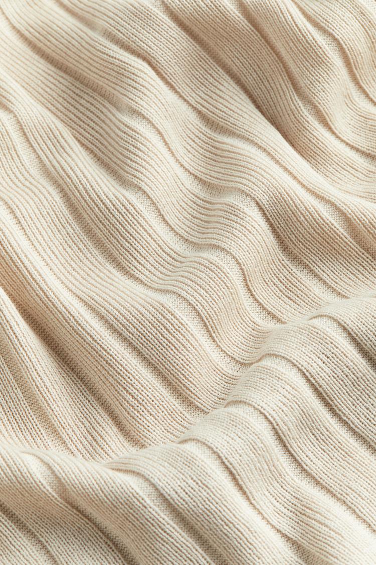 rib-knit dress