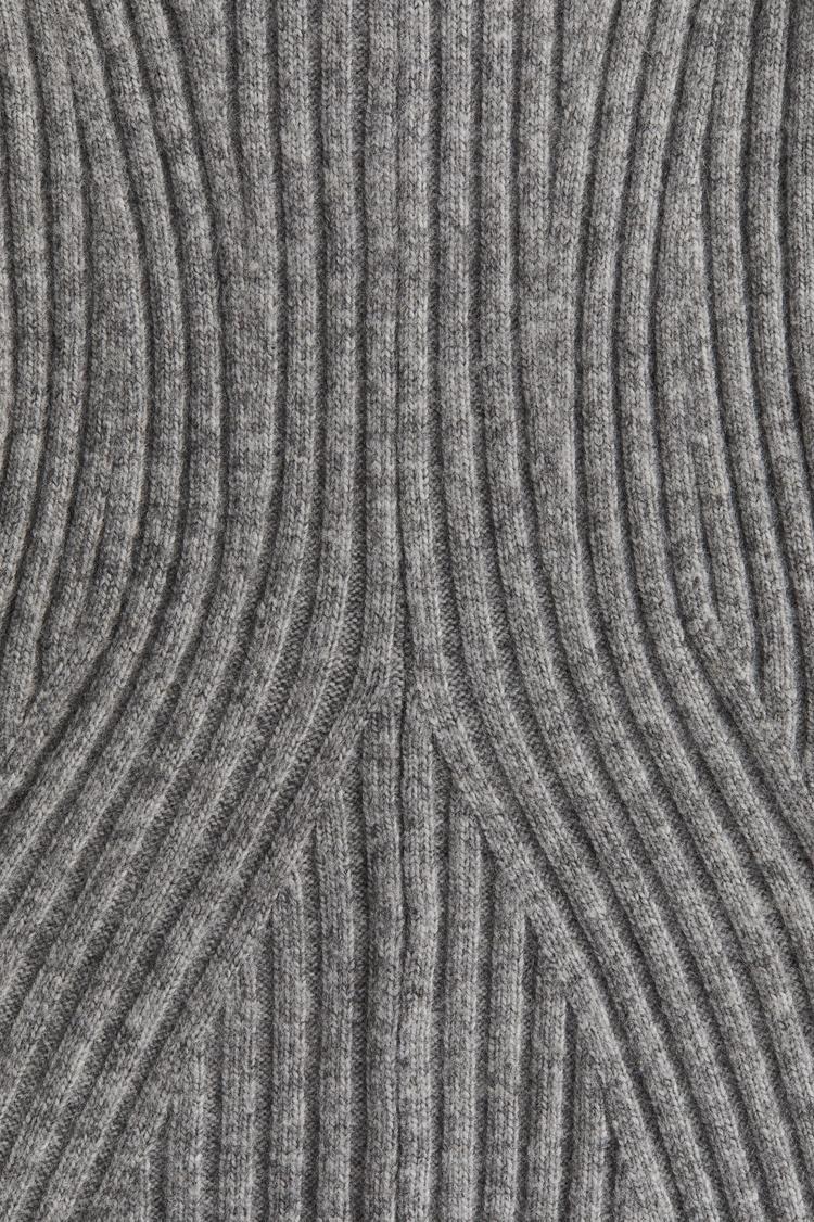 rib-knit dress