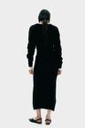 rib-knit dress