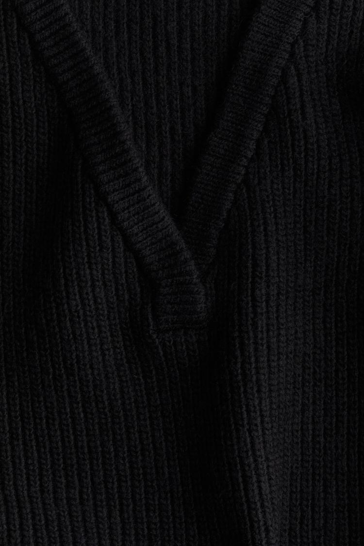 rib-knit dress