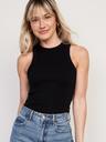 rib-knit tank top