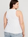 rib-knit tank top