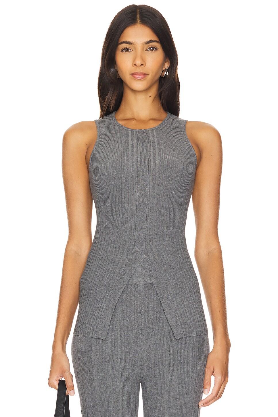 rib knit tank top