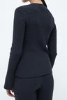 rib-knit top
