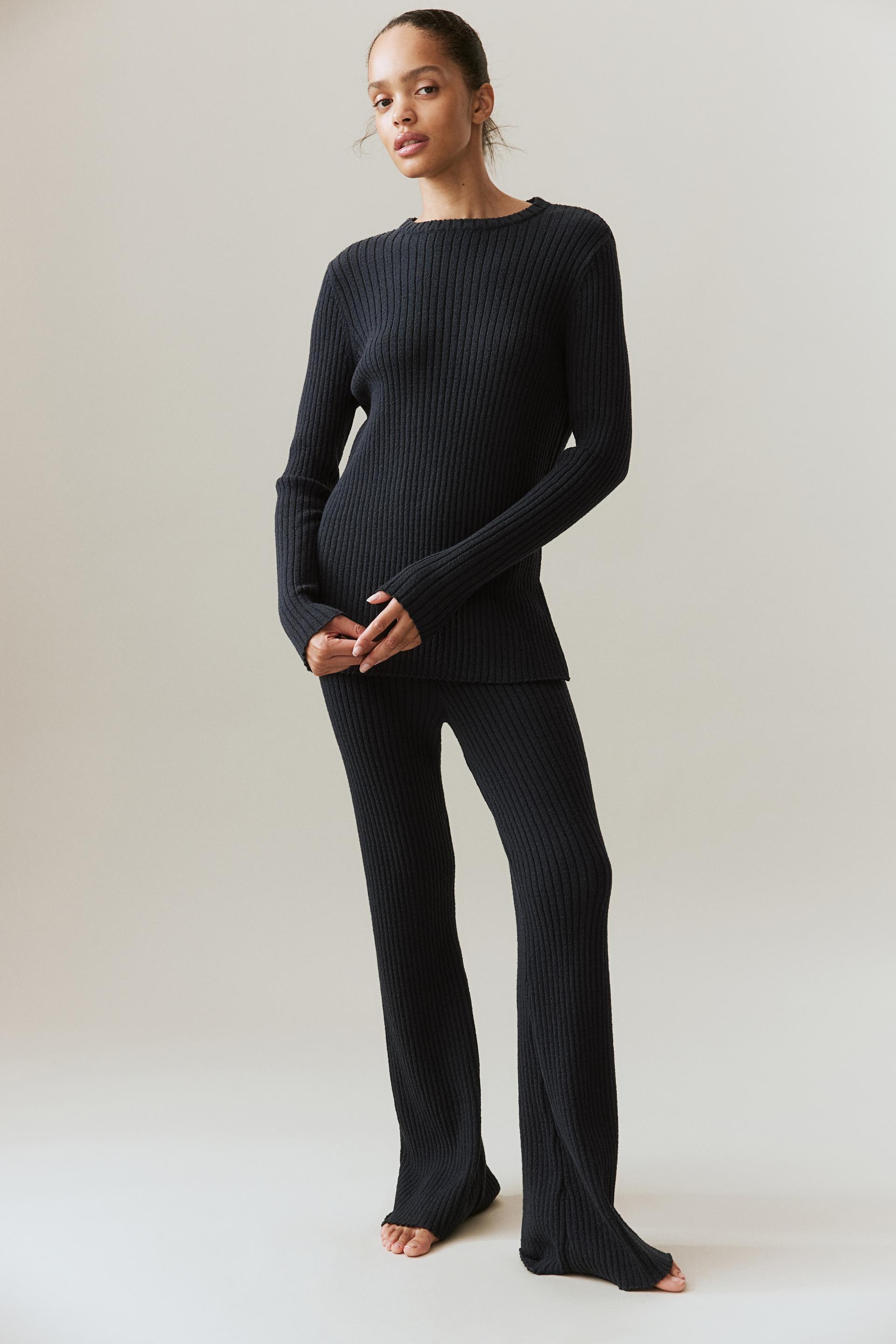 rib-knit top