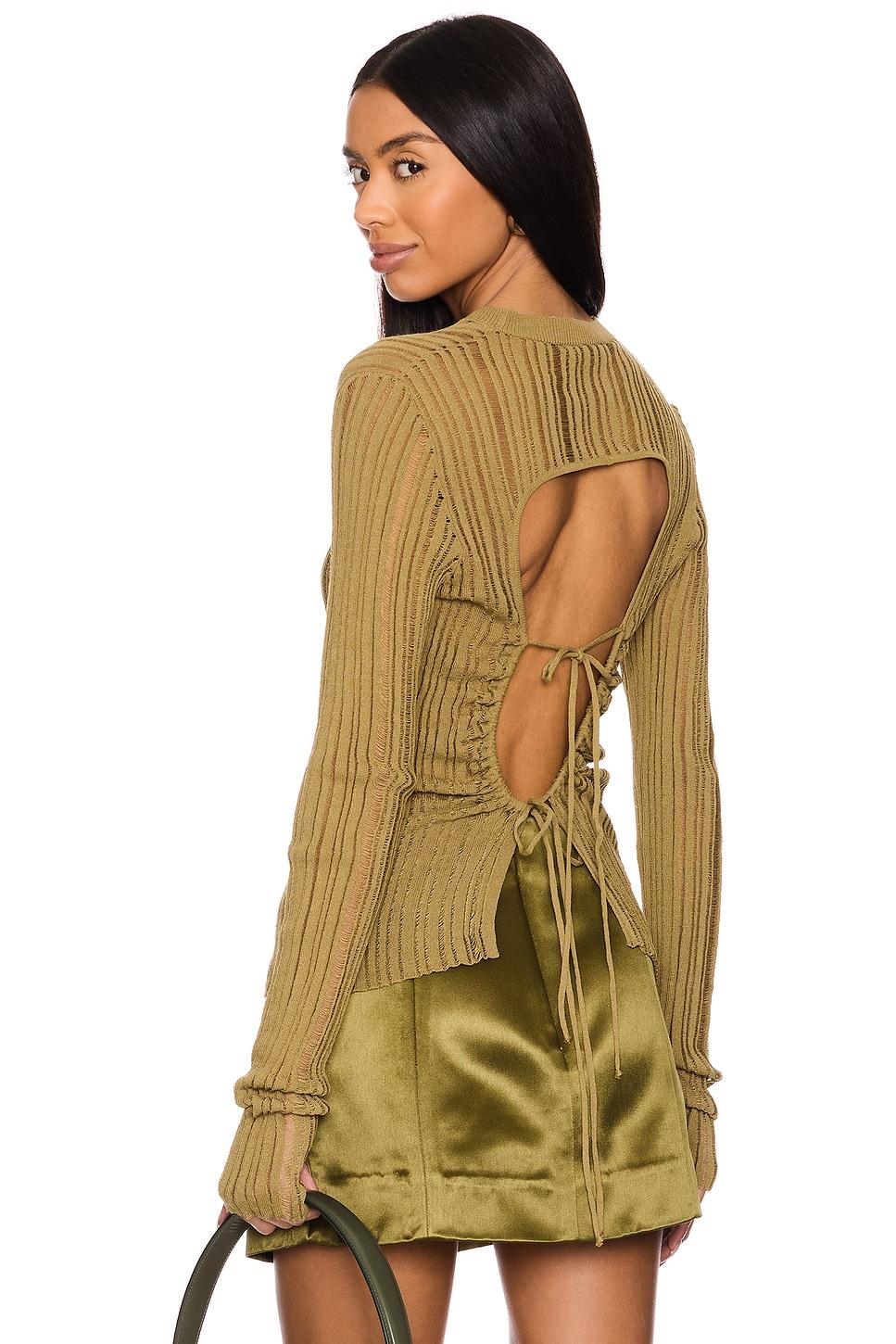 rib long sleeve shirt