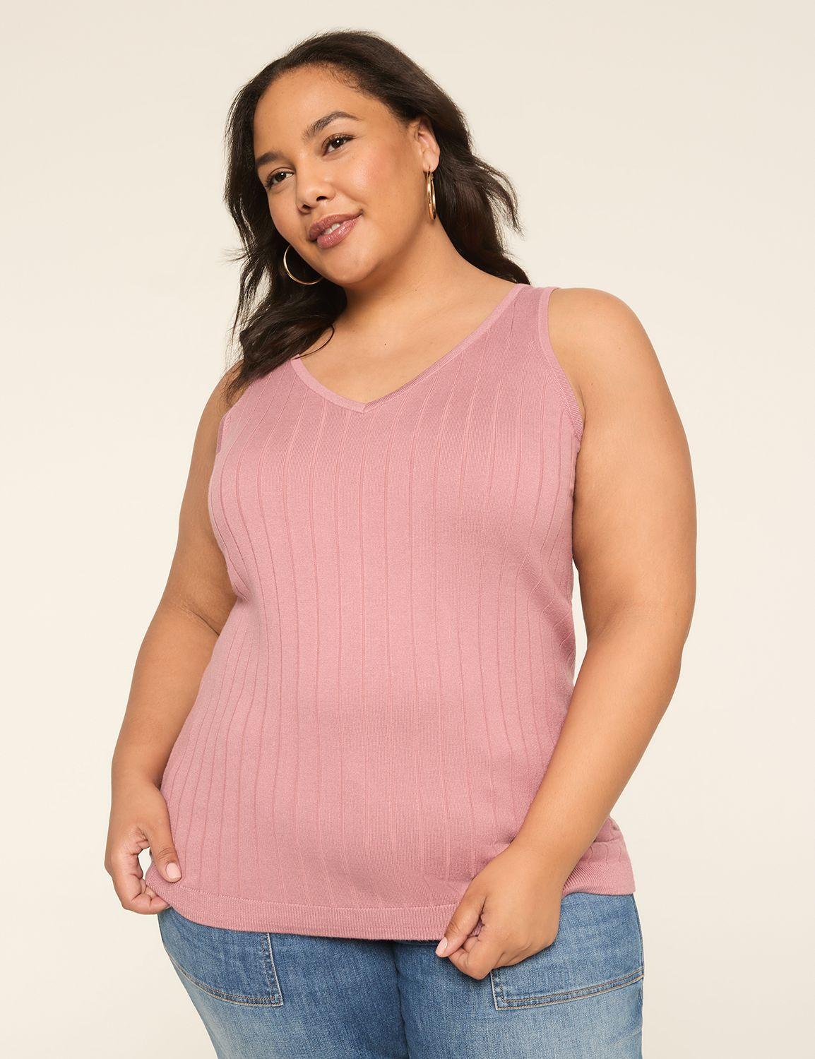 rib sweater tank
