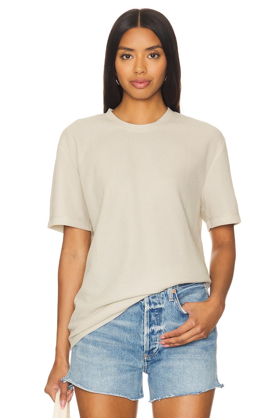 rib textured tee