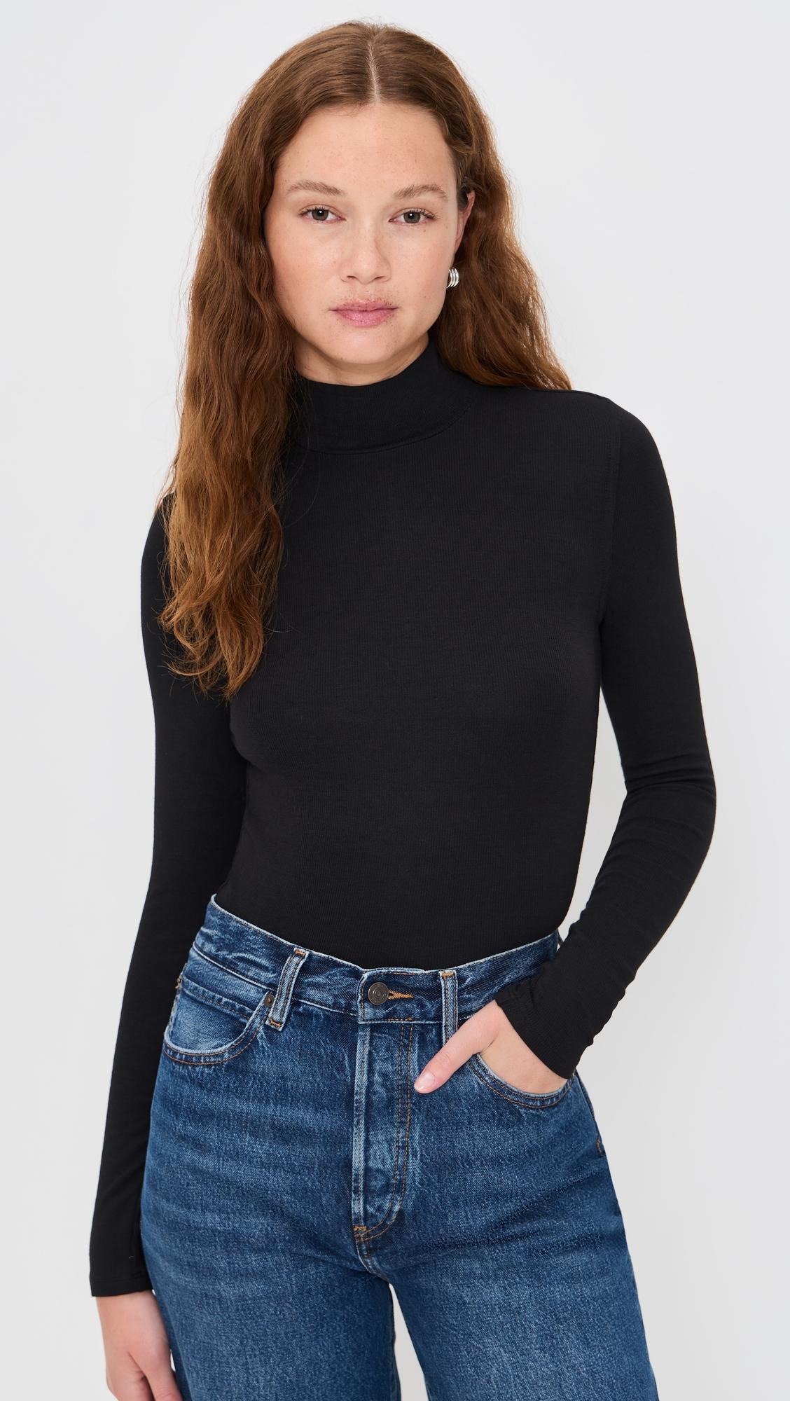 rib turtleneck