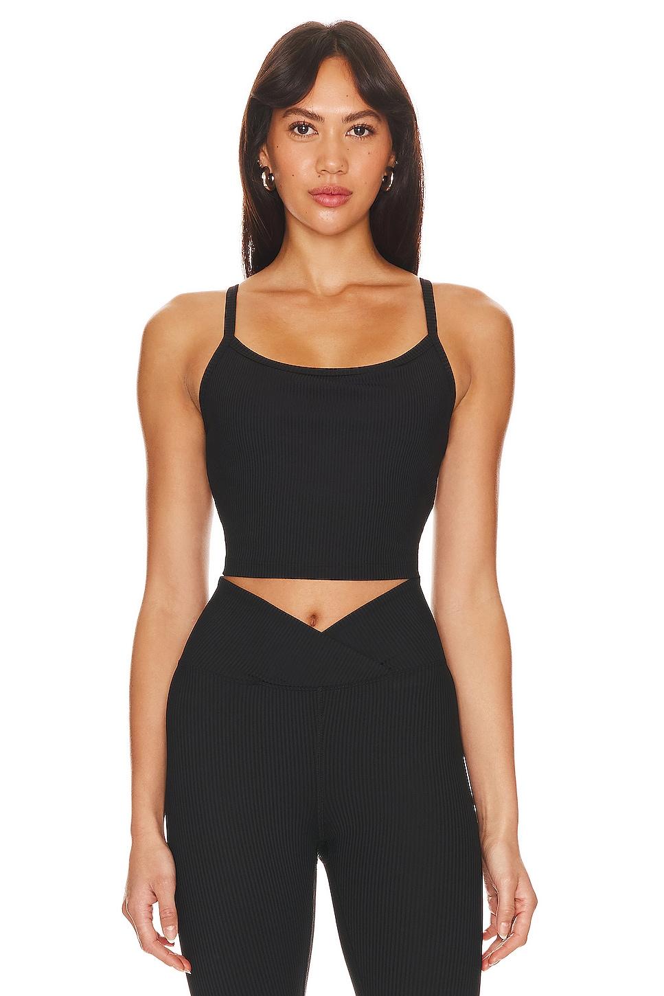 ribbed bralette tank