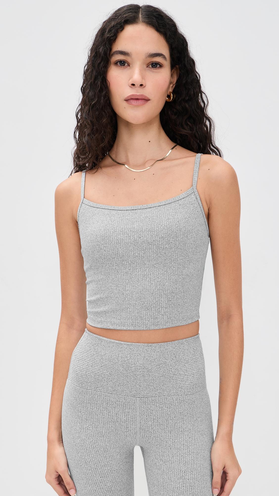 ribbed bralette tank