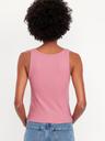 ribbed crop tank top