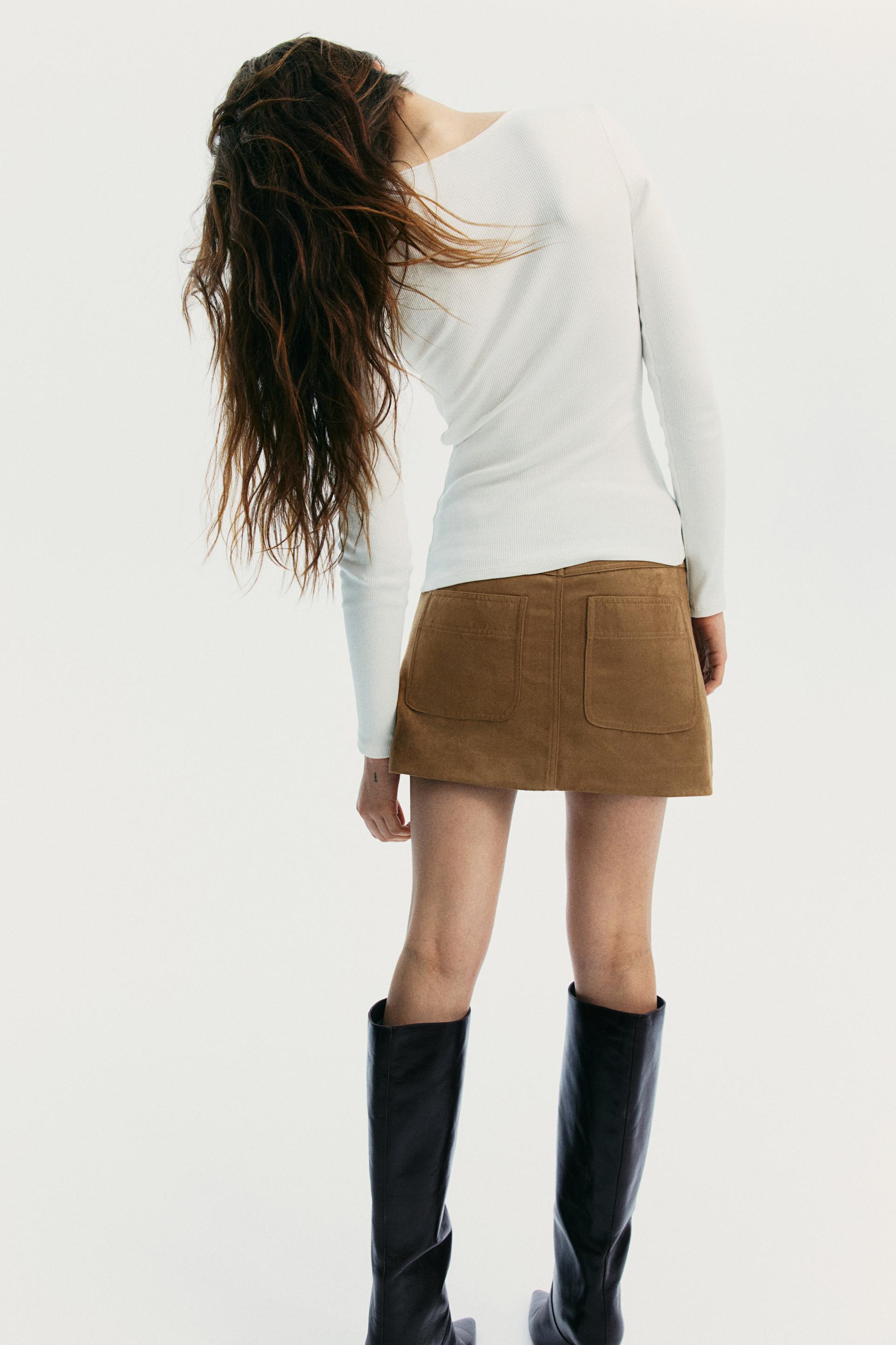 ribbed cutout top
