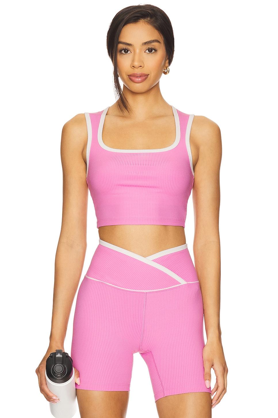 ribbed diana sports bra