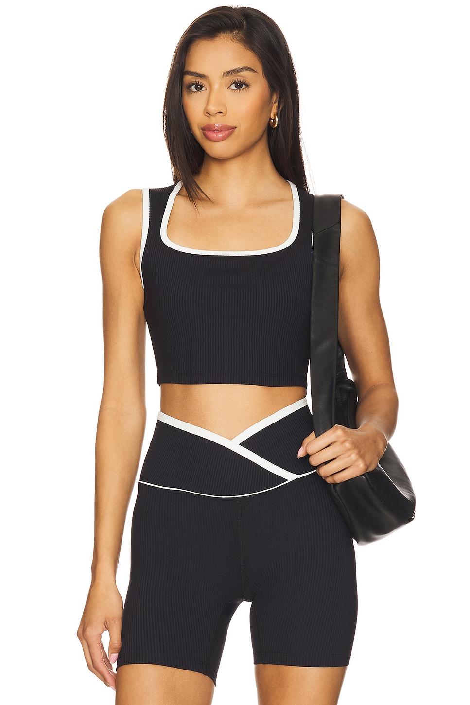 ribbed diana sports bra