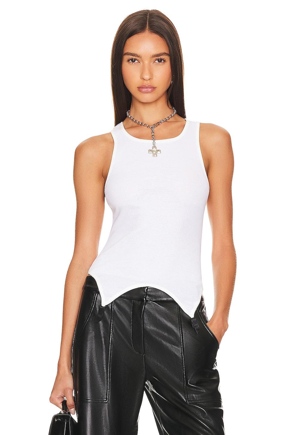 ribbed garter tank
