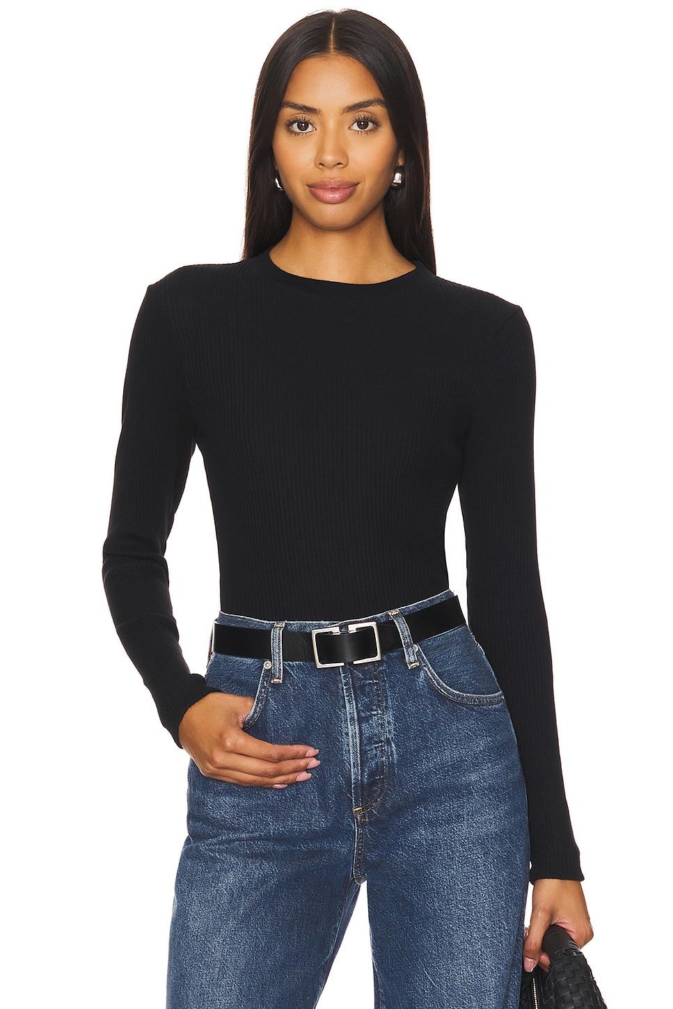 ribbed long sleeve baby tee