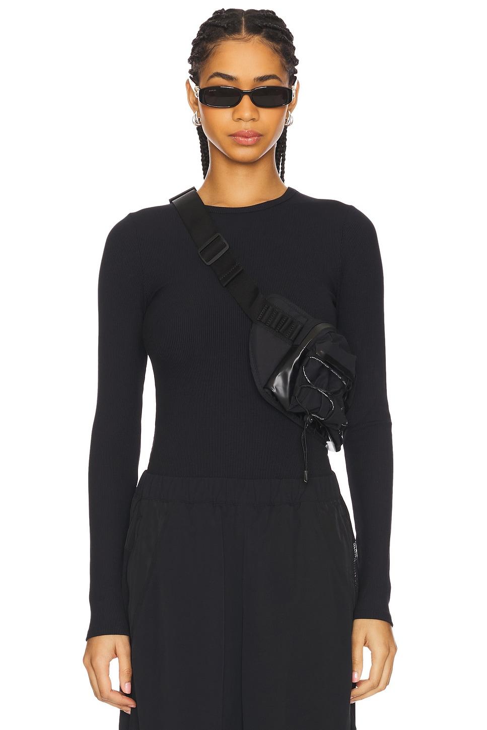 ribbed modal long sleeve top