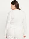 ribbed pajama top