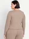 ribbed pajama top