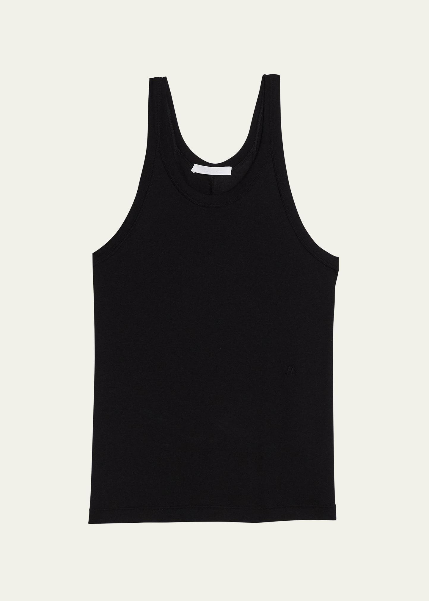 ribbed racerback tank top