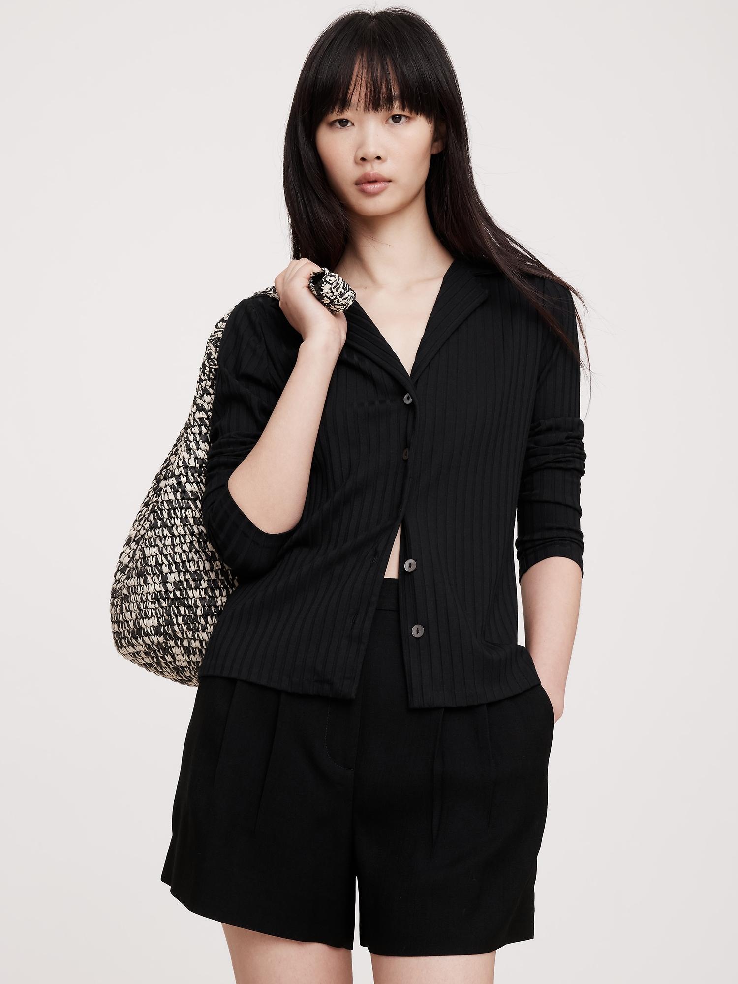 ribbed resort shirt