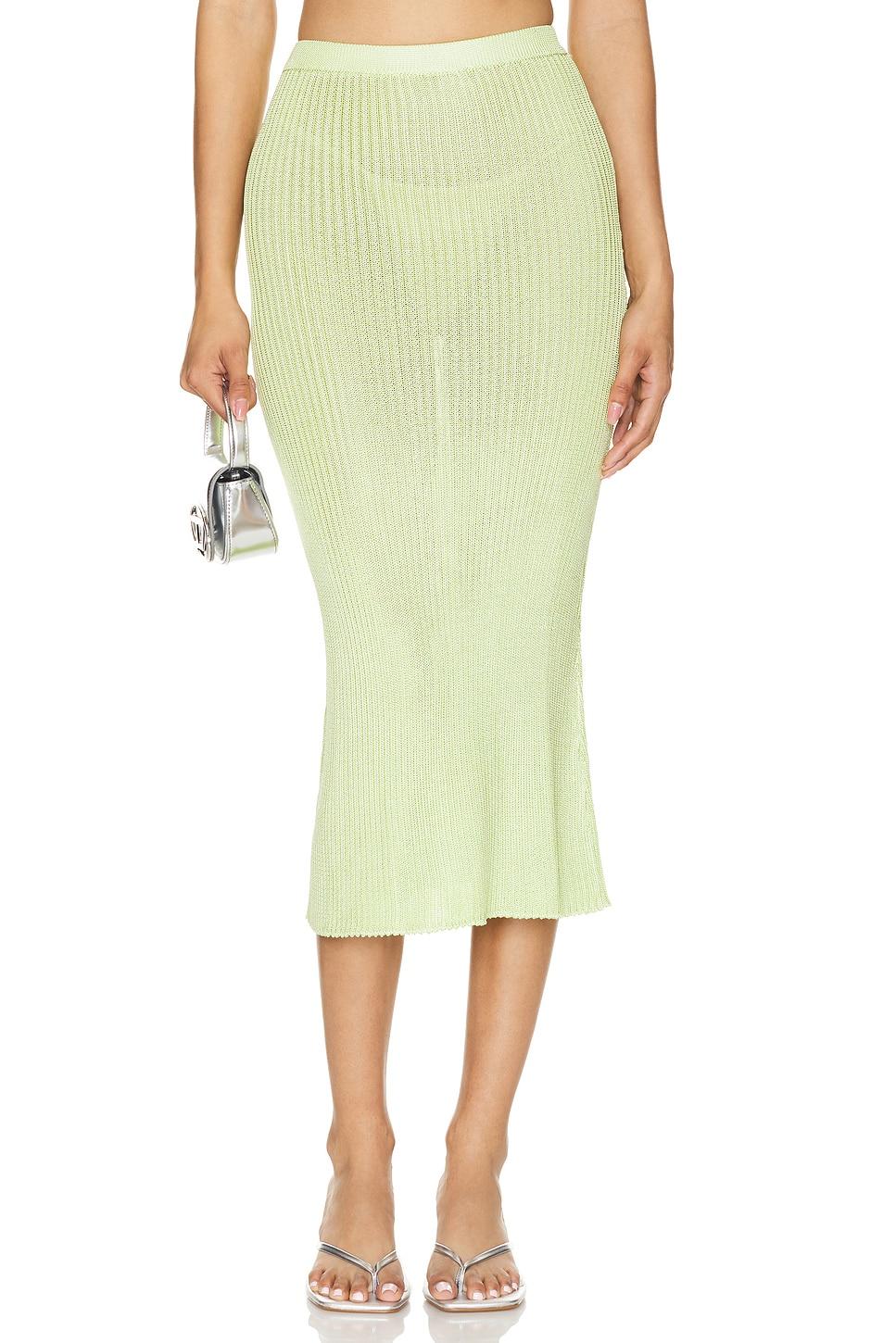 ribbed skirt