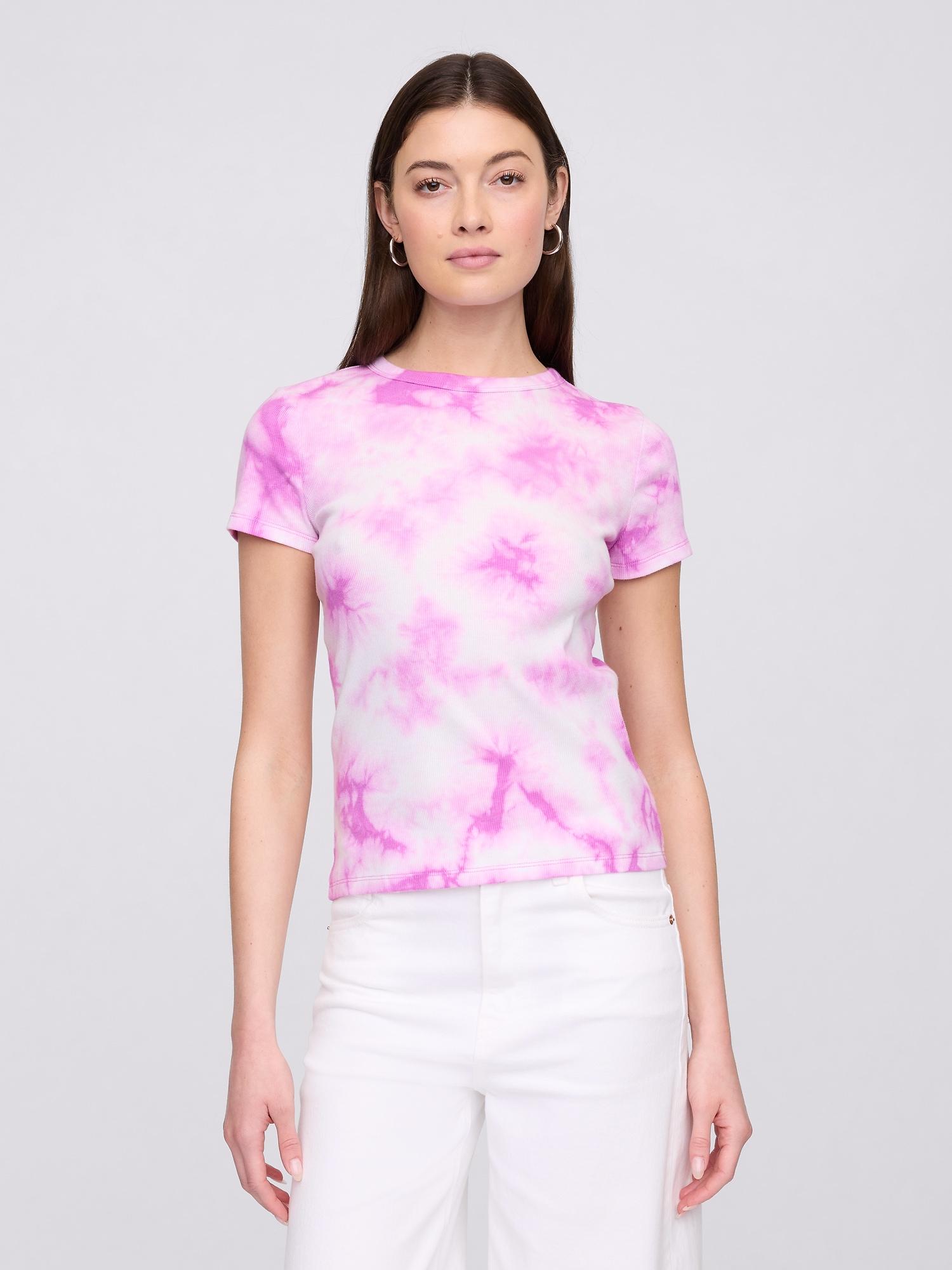 ribbed stripe t-shirt