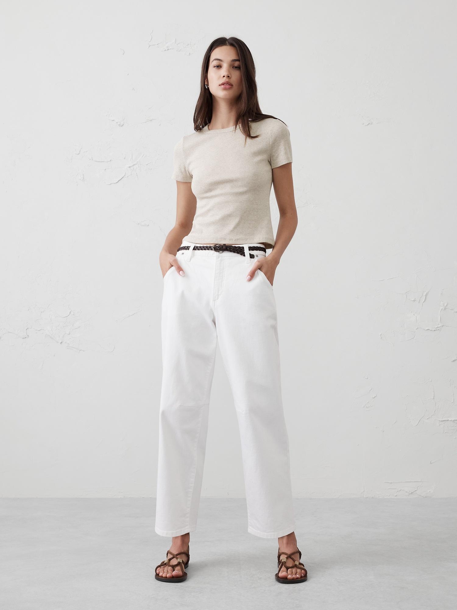 ribbed t-shirt