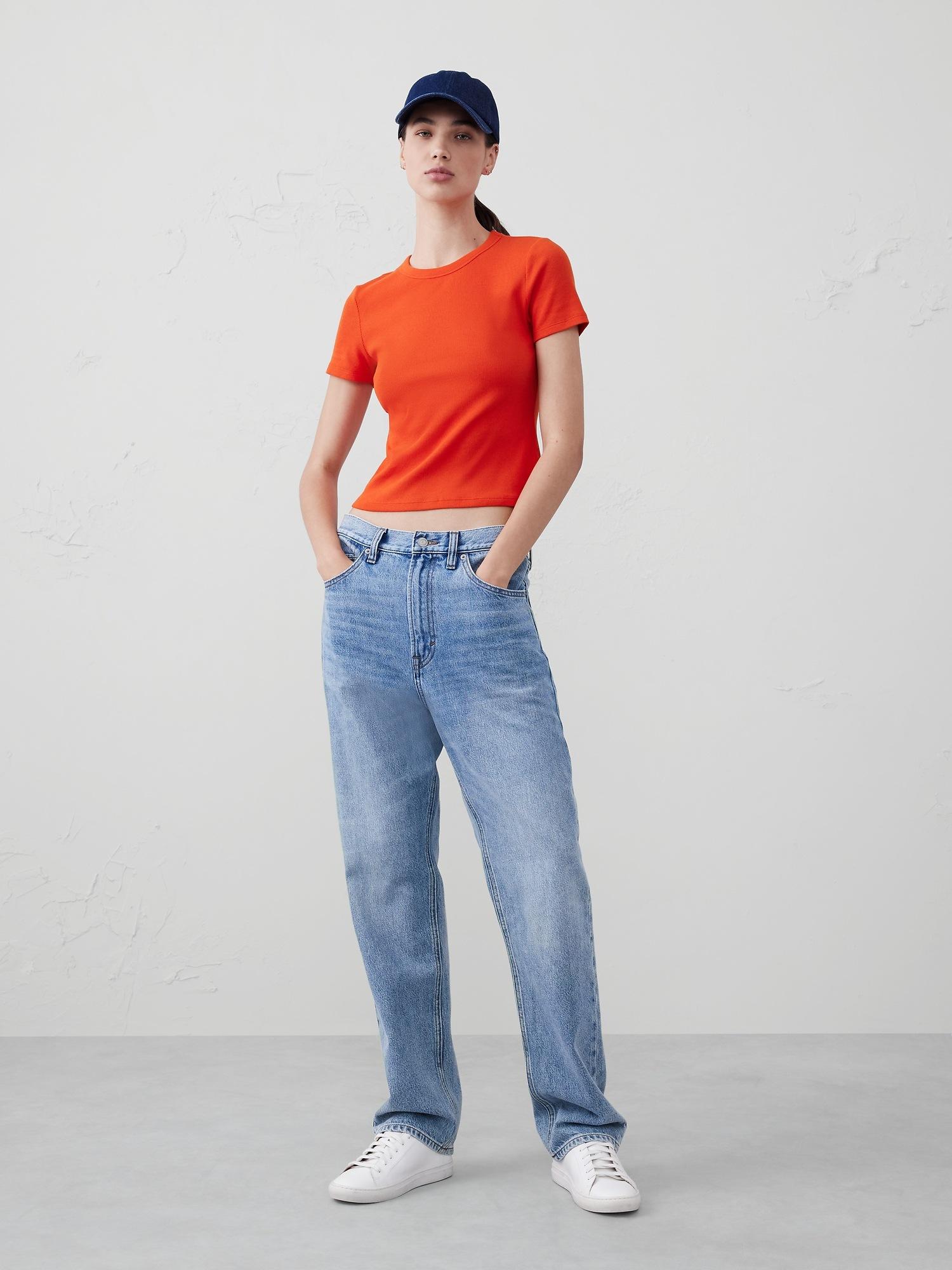 ribbed t-shirt