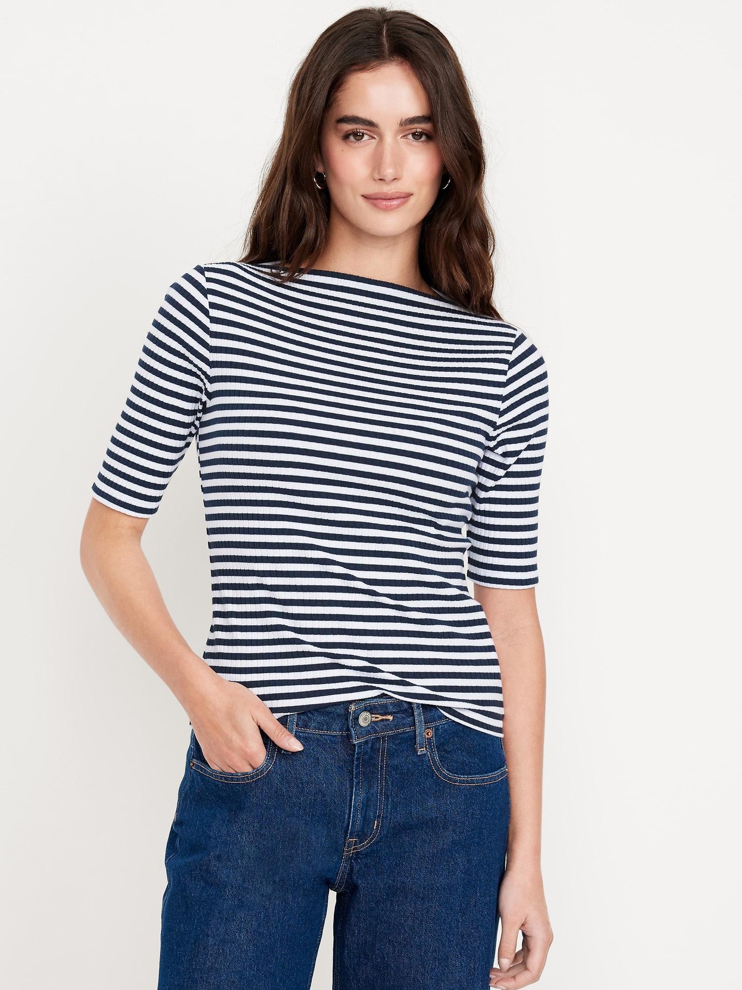 ribbed t-shirt